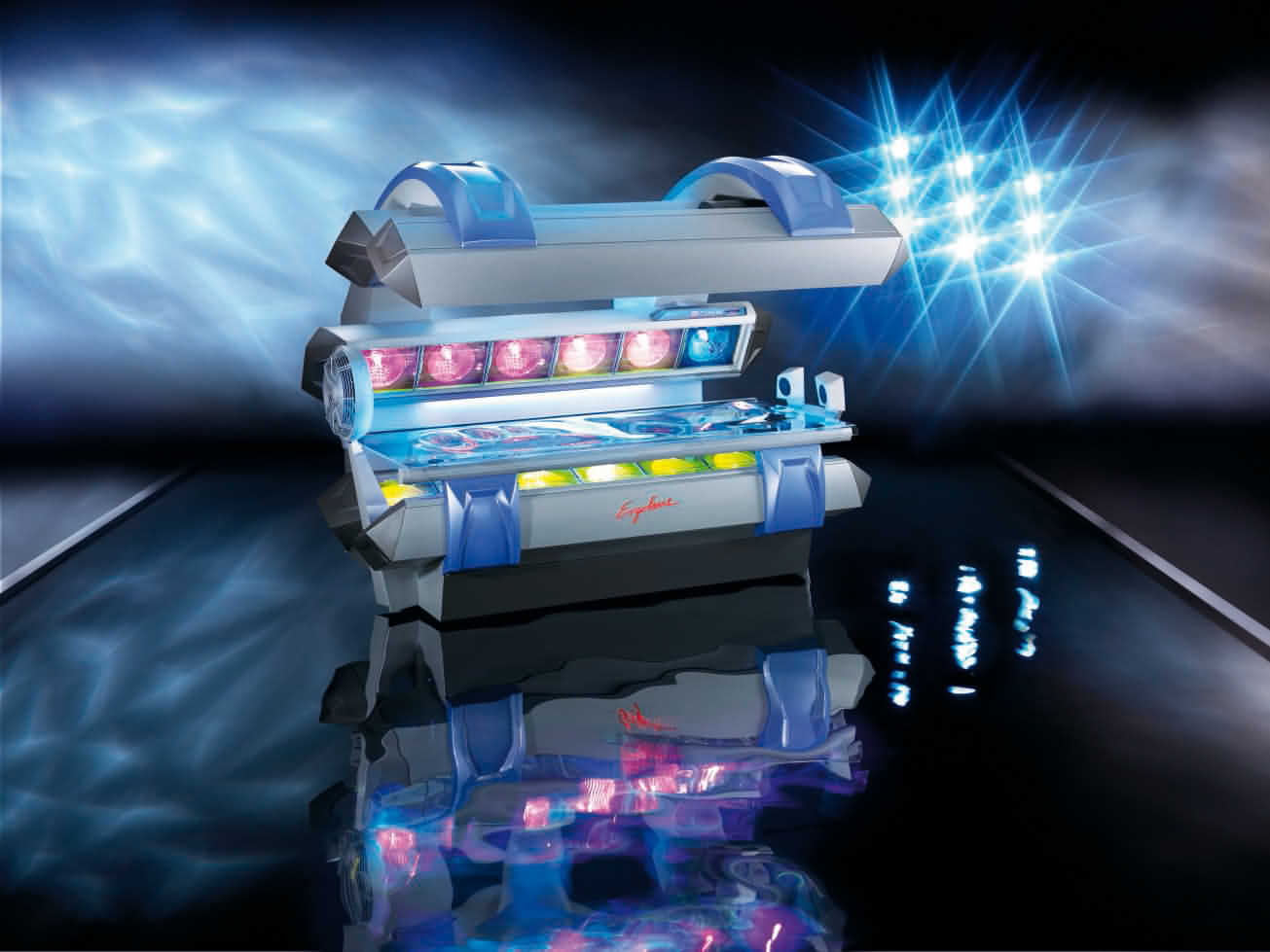 360 Degree High Pressure Tanning with open air design