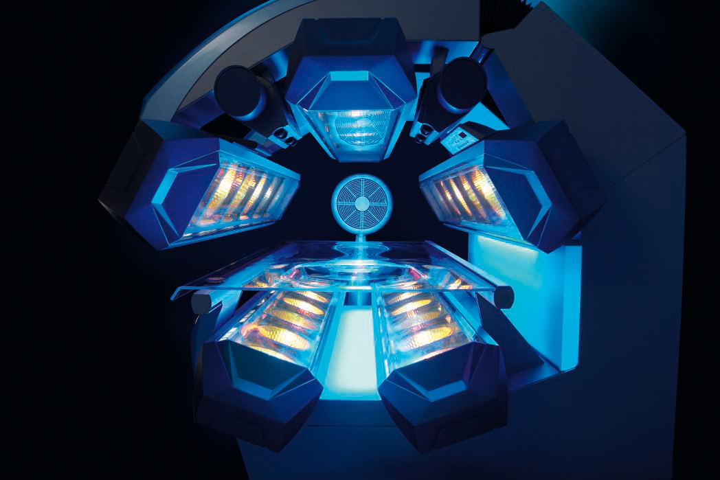 Orange County's only Ergoline Open Sun 1050 High Pressure Tanning Unit