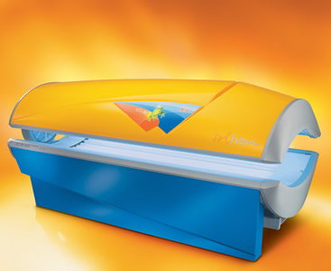 Soltron X-35 Kiss Tanning Unit with 120 watt Cosmedico VLR reflective tanning lamps