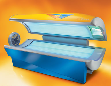 400 watt Heraeus Pressure Facial Tanning Lamps and adjustable cooling system